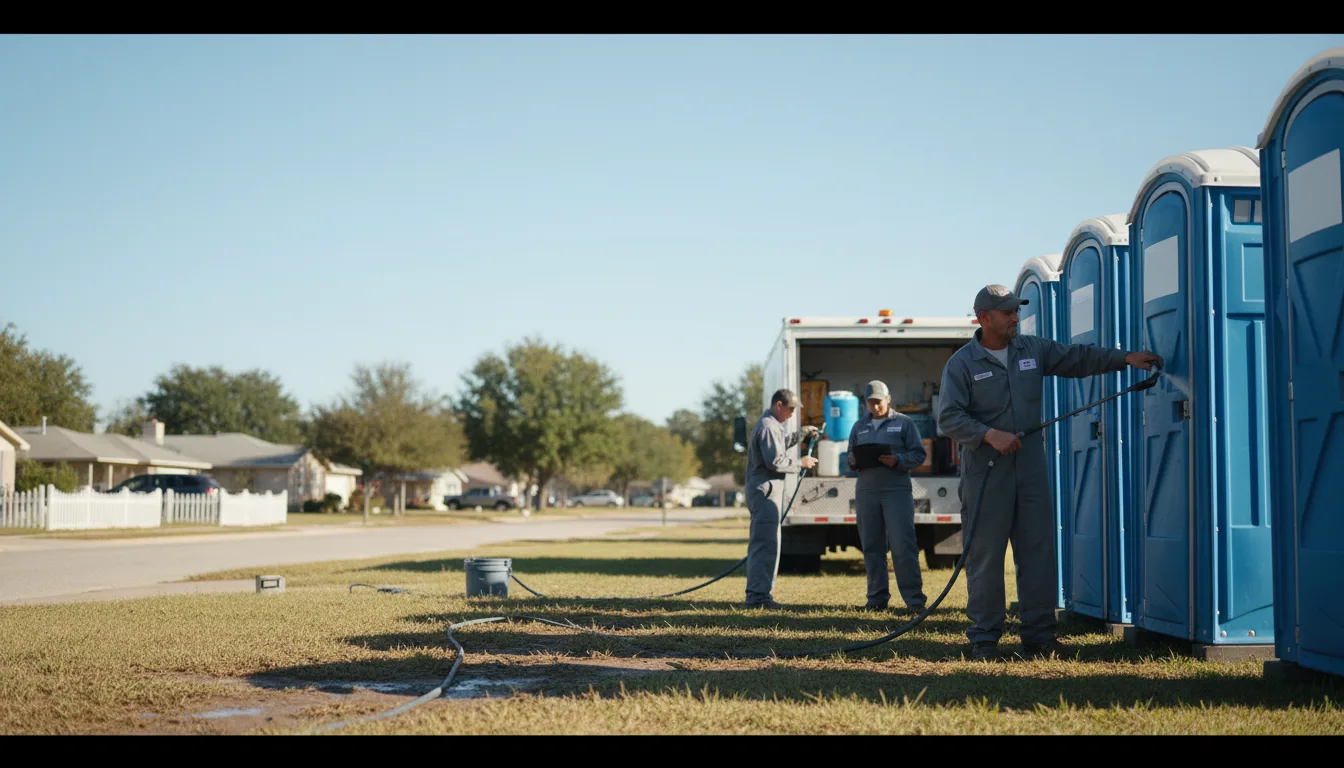 Long-Term Portable Toilet Rental in Abbeville, SC near me